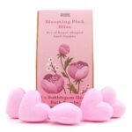 Ancient Wisdom Blooming Pink Bliss Heart Shaped Bath Bombs