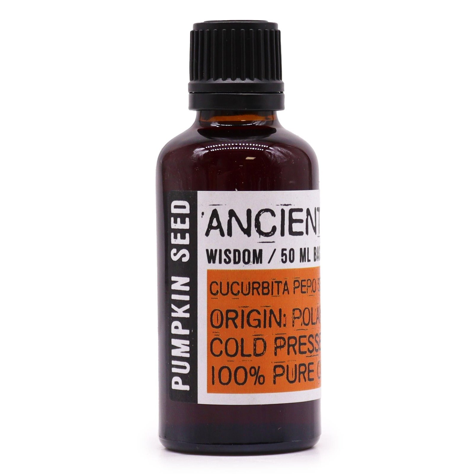 bG9jYWw6Ly9tZWRpYS9IRy82RC82MFIzMEMxRzZXUjM2REhHLzNiNjYwMjQ3LmpwZWc.jpg Ancient Wisdom Pumpkin Seed 50ml Base Organic Oil - Image 1