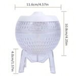 Ancient Wisdom Clear Humidifier USB Colour Changing Mondo Planet - Image 3