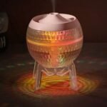 Ancient Wisdom Clear Humidifier USB Colour Changing Mondo Planet - Image 4
