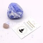 Ancient Wisdom Raspberry & Pomegranate Gemstone Bath Bomb - Image 2
