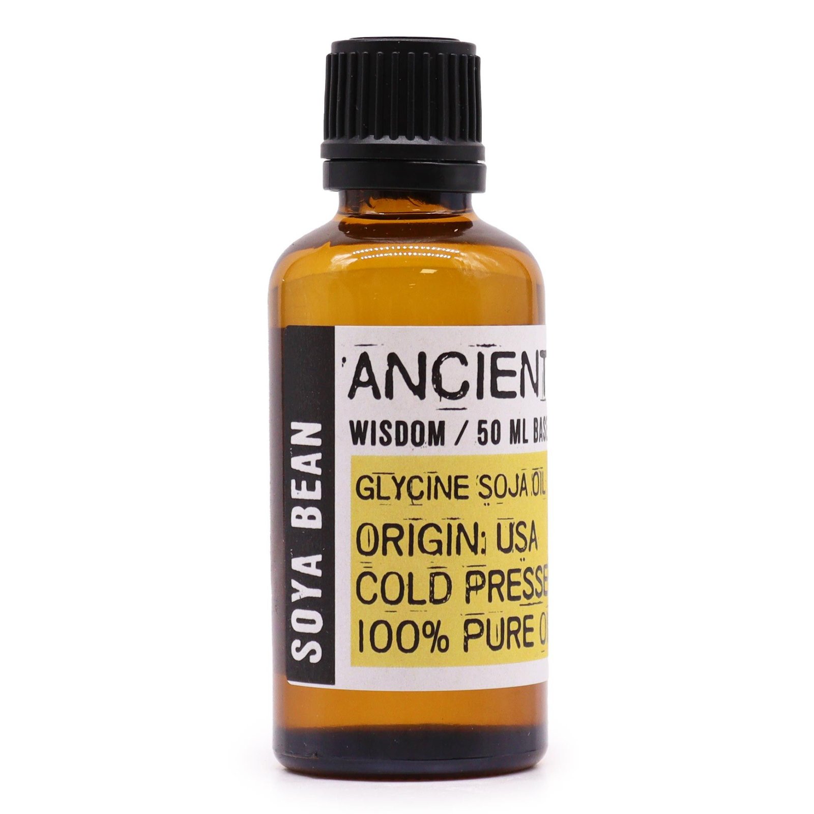 bG9jYWw6Ly9tZWRpYS9ISi82RC82MFIzMEMxRzZXUjM2REhKL2FiOTU1ZmEwLmpwZWc.jpg Ancient Wisdom Soya Bean 50ml Base Organic Oil - Image 1
