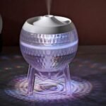 Ancient Wisdom Clear Humidifier USB Colour Changing Mondo Planet - Image 2