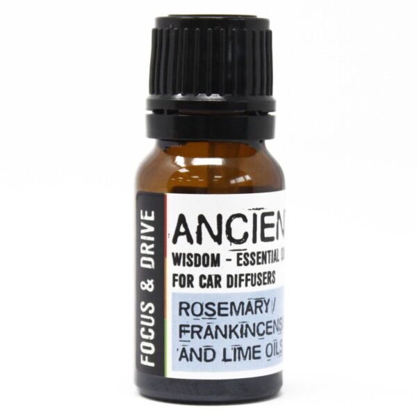 Ancient Wisdom Focus & Drive 10ml Aromatherapy Car Blend