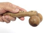 Ancient Wisdom Redwood Hand Ball Roller Massage Tool - Image 3