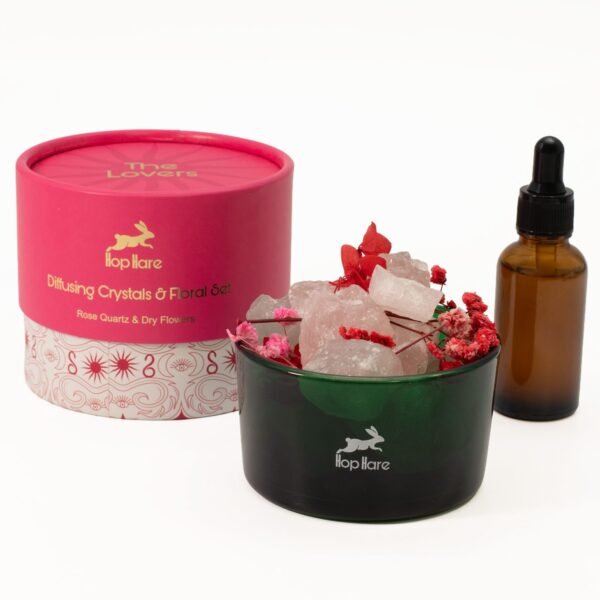 Hop Hare The Lovers Diffusing Crystals & Floral Set