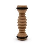 Ancient Wisdom Wooden Ribbed Foot Roller - Image 2