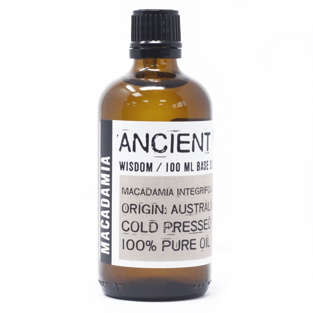 bG9jYWw6Ly9tZWRpYS9IUC84Qy82MFIzMEMxRzY4UzM4Q0hQLzBiNGY1MzM2LmpwZWc.jpg Ancient Wisdom Macadamia 100ml Base Oil - Image 1