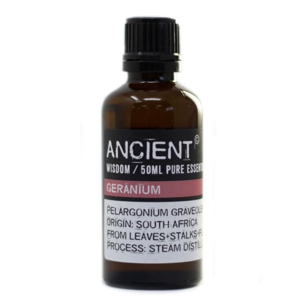 Ancient Wisdom Geranium 50ml Pure Essential Oil