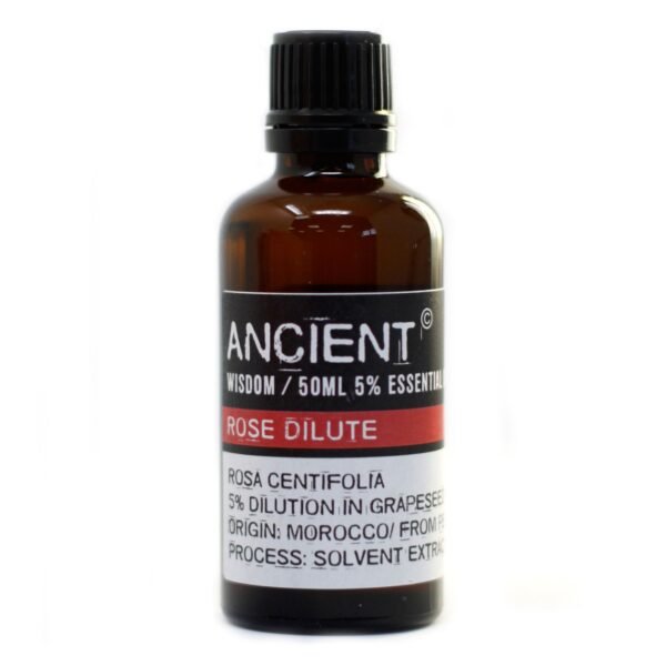 Ancient Wisdom Rose Dilute 50ml 5% Essential Oil