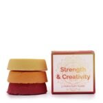 Ancient Wisdom Strength & Creativity 3 Chakra Bath Fizzers