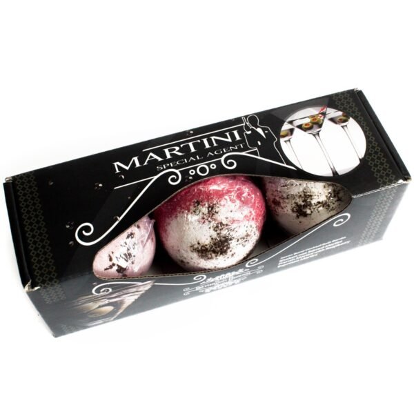 Ancient Wisdom Set of Three Martini Bath Bombs
