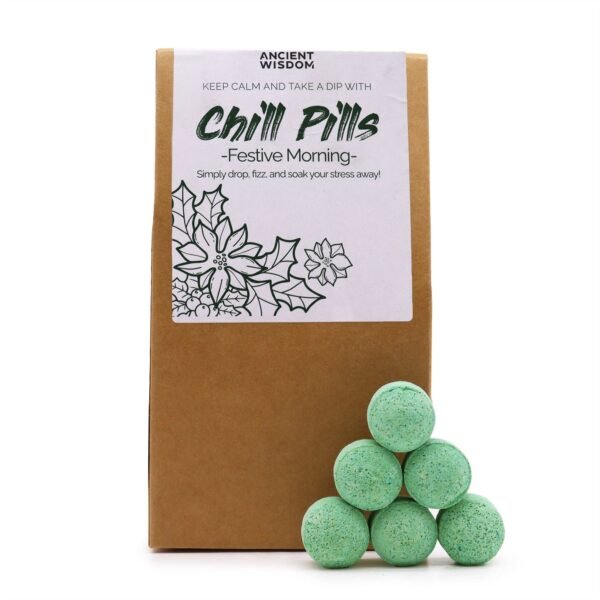Ancient Wisdom Chill Pills Festive Morning Gift Pack 350g