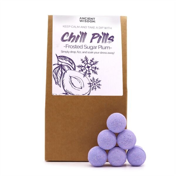 Ancient Wisdom Chill Pills Frosted Sugar Plum Gift Pack 350g