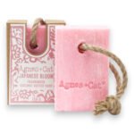 Agnes + Cat Japanese Bloom Fragranced Coconut Butter Soap On A Rope