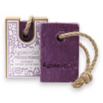 Agnes + Cat Pressed Peonies Fragranced Coconut Butter Soap On A Rope