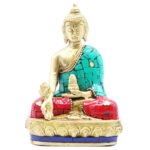 Ancient Wisdom Brass 11.5cm Hands Down Buddha Figure