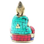 Ancient Wisdom Brass 7.5cm Hands Up Buddha Figure - Image 2