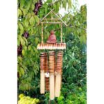 Ancient Wisdom Buddha 6 Medium Tubes Bamboo Wind Chime