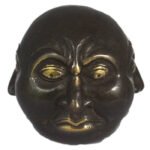 Ancient Wisdom Brass Feng Shui Four Face Buddha Ornament – 10cm