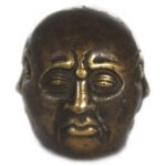 Ancient Wisdom Brass Feng Shui Four Face Buddha Ornament – 5cm