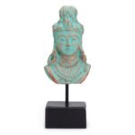 Ancient Wisdom Lucky Java Princess On Stand - Green Copper