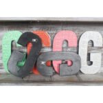 Ancient Wisdom 15cm Wooden Letter G – Assorted Colours - Image 3