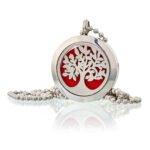 Ancient Wisdom Tree of Life Necklace Gift Set With Essential Oil Blends - Image 2