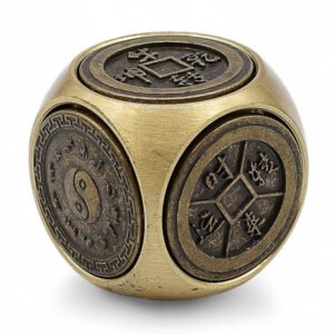 FSFD-02 Ancient Wisdom Feng Shui Fortune - Traditional Zodiac Symbol Dice