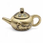 Ancient Wisdom Feng Shui Fortune - Lucky Teapot with Dice Spin