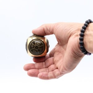 FSFD-05 Ancient Wisdom Feng Shui Fortune - Large Wealth Dice - Rounded Hand