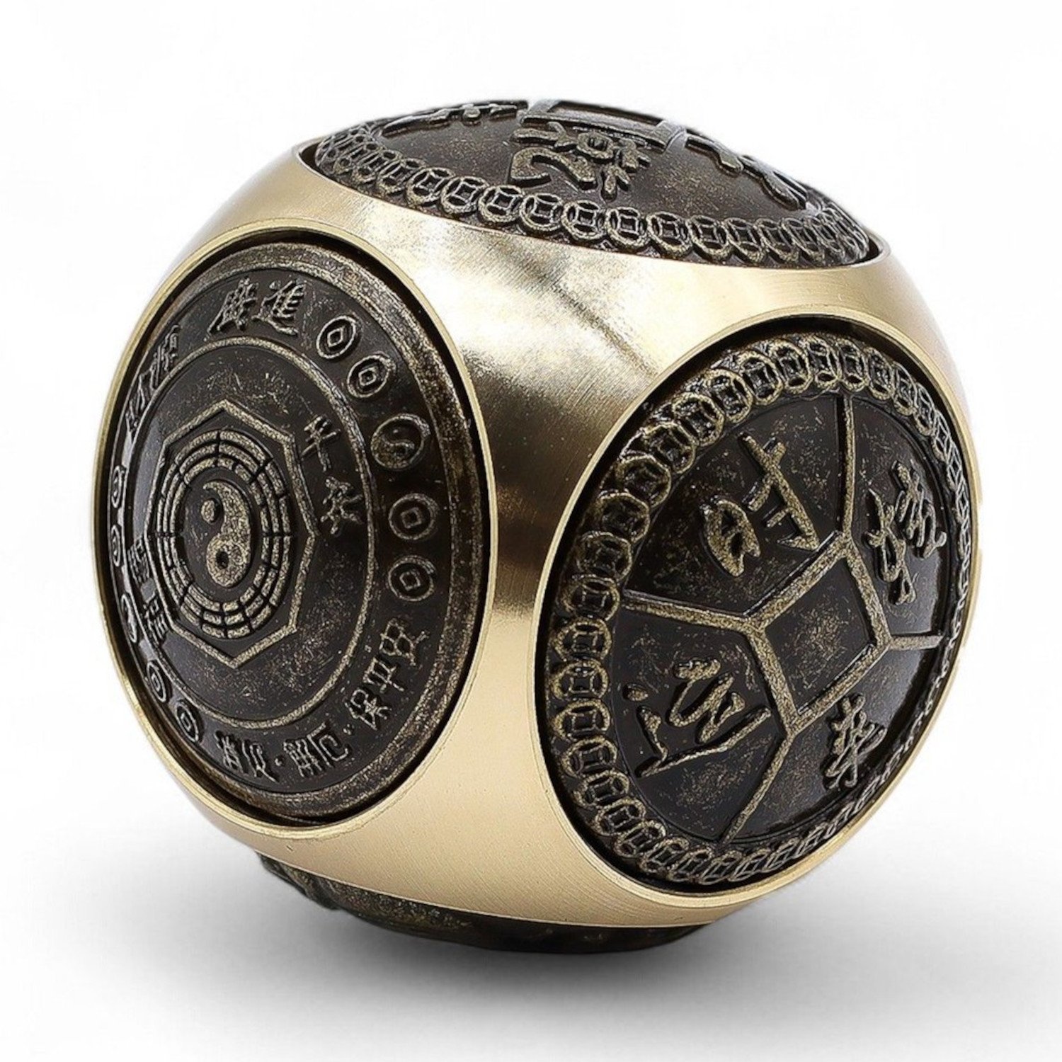 FSFD-05 Ancient Wisdom Feng Shui Fortune - Large Wealth Dice - Rounded Ancient Wisdom Feng Shui Fortune - Large Wealth Dice - Rounded - Image 1