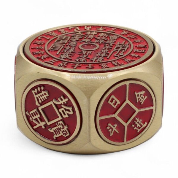 Ancient Wisdom Feng Shui Fortune - Red Calendar & Coin Dice - Auspicious Date Selector