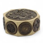 Ancient Wisdom Feng Shui Fortune - Lucky Cat & Dragon - Protection & Prosperity