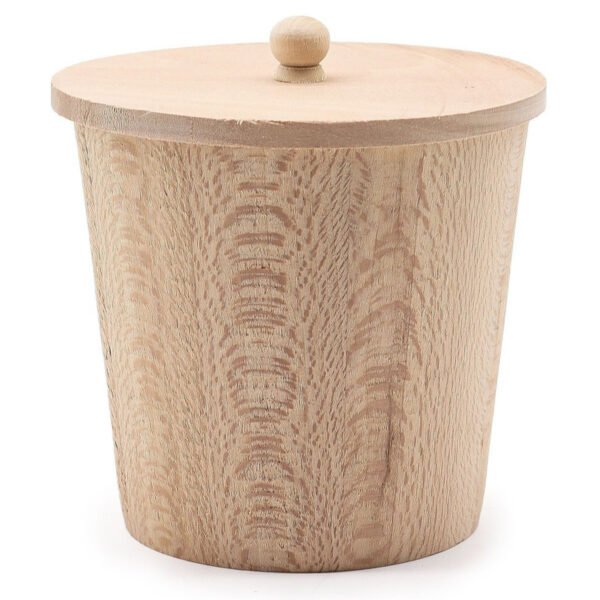Ancient Wisdom Small Wooden Display Tub - 95mm