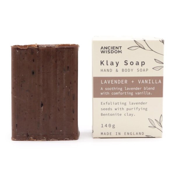 Ancient Wisdom Klay Soap Lavender & Vanilla Hand & Body Soap