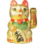 Ancient Wisdom Small Lucky Waving Money Cat