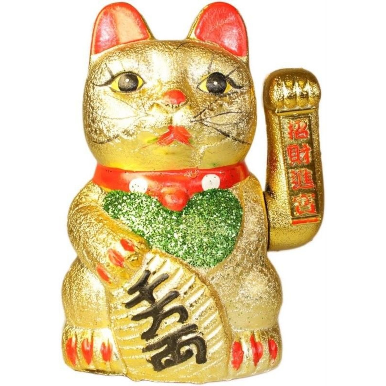 MCAT-01 Ancient Wisdom Small Lucky Waving Money Cat Ancient Wisdom Small Lucky Waving Money Cat - Image 1