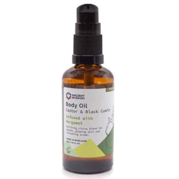 Ancient Wisdom Bergamot Organic Body Oil 50ml