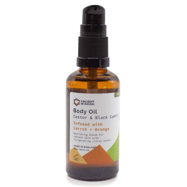 Ancient Wisdom Carrot & Orange Organic Body Oil 50ml