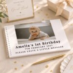 Personalised Any Message Photo Upload Guest Book - Image 5