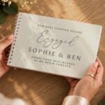 Personalised Any Message Natural Design Guest Book - Image 6