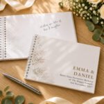 Personalised Any Message Pastel Tree Design Guest Book - Image 4