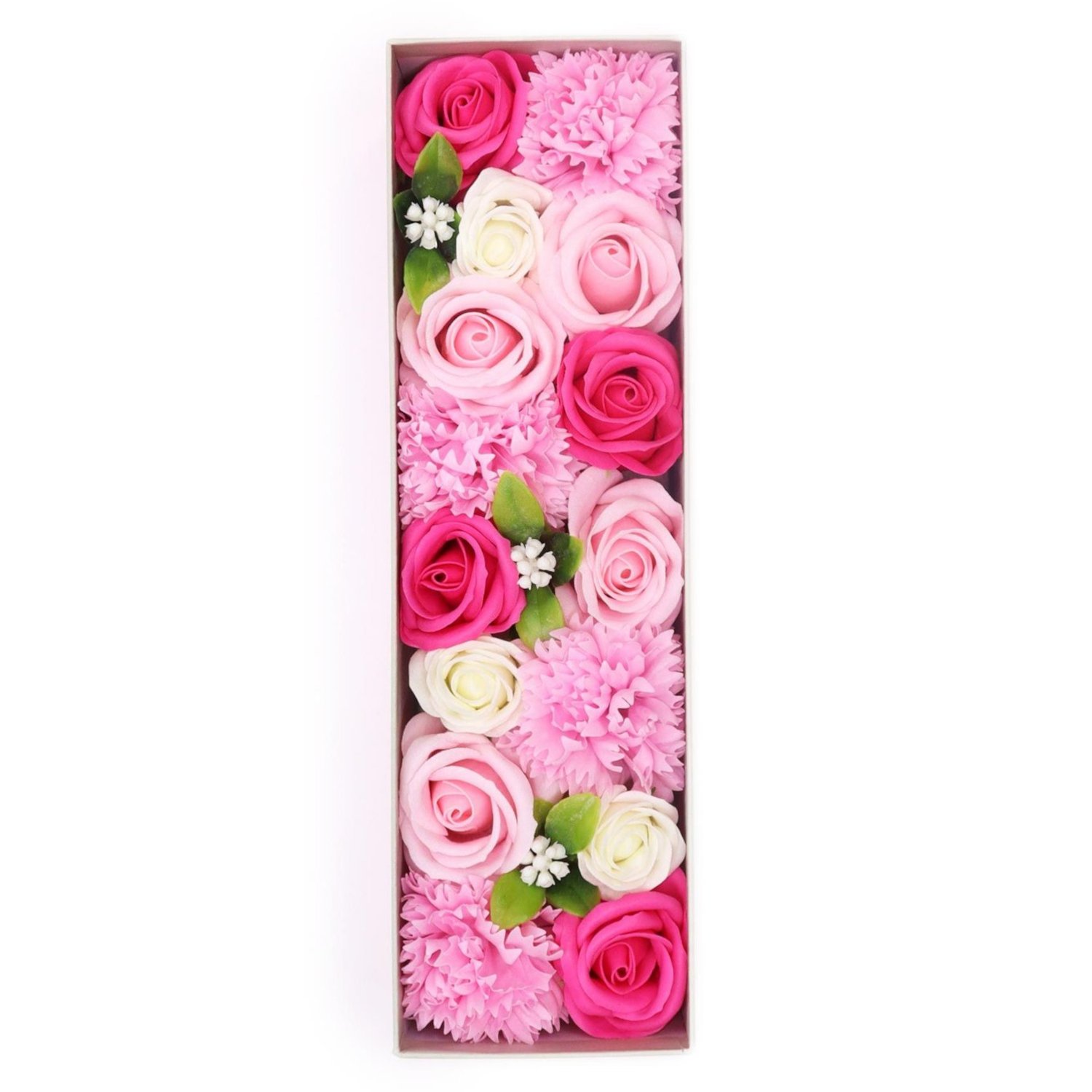 SFBX-16 Ancient Wisdom Soap Baby Blessings Pink Flowers Long Gift Box Ancient Wisdom Soap Baby Blessings Pink Flowers Long Gift Box - Image 1
