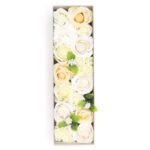 Ancient Wisdom Soap White & Ivory Flowers Wedding Blessings Long Gift Box