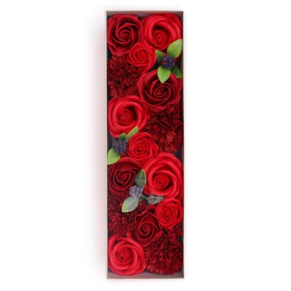 Ancient Wisdom Soap Classic Red Roses Flowers Long Gift Box