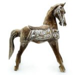 Ancient Wisdom Large Antique Handcrafted Horse 32cm - Image 2