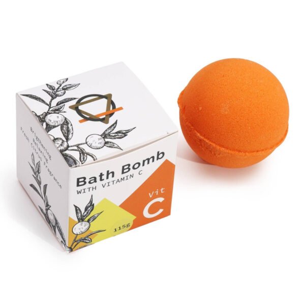 Ancient Wisdom Vitamin C Infused Bath Bomb with Essential Oils