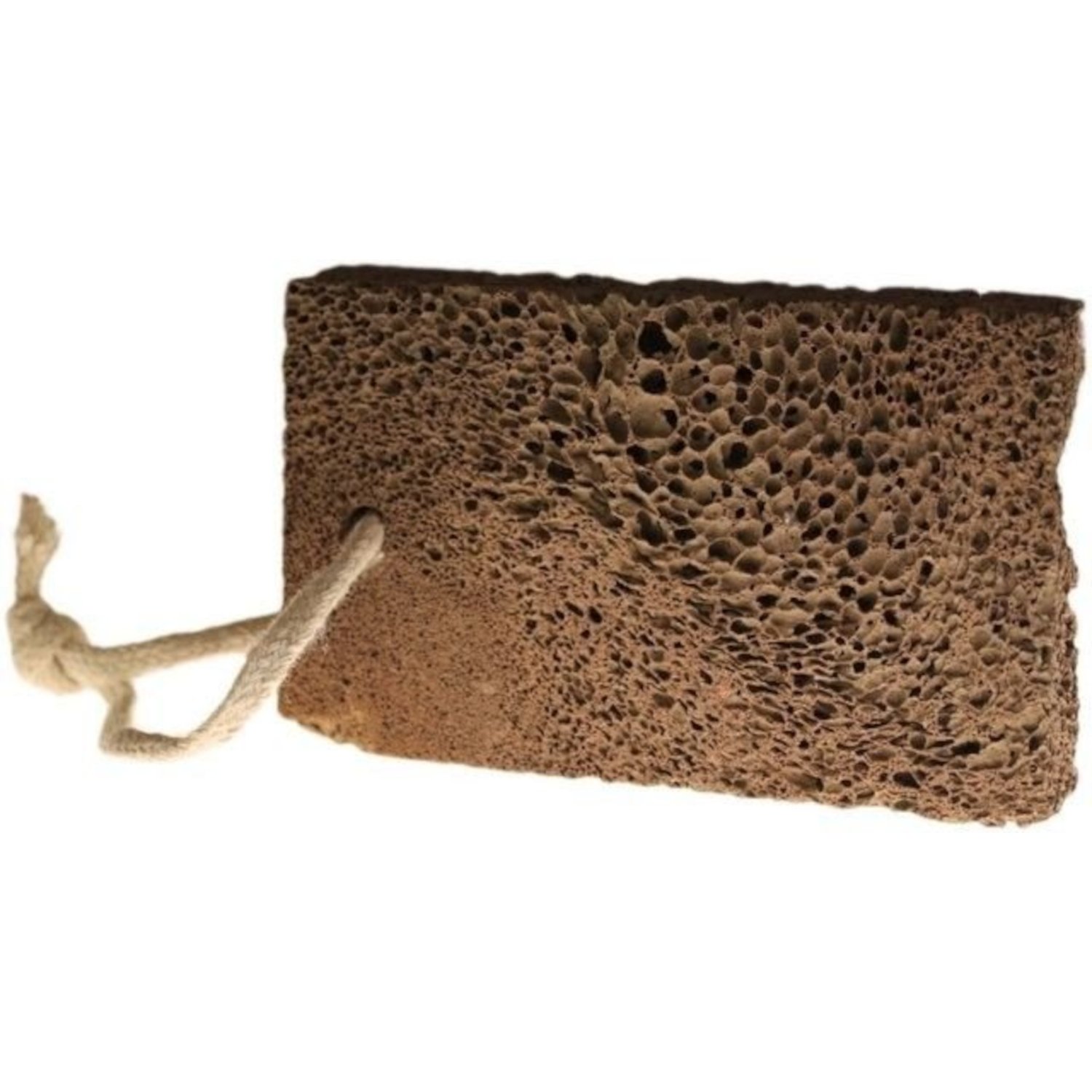 VolC-01 Ancient Wisdom Rectangle Shaped Volcanic Foot Stone Ancient Wisdom Rectangle Shaped Volcanic Foot Stone - Image 1