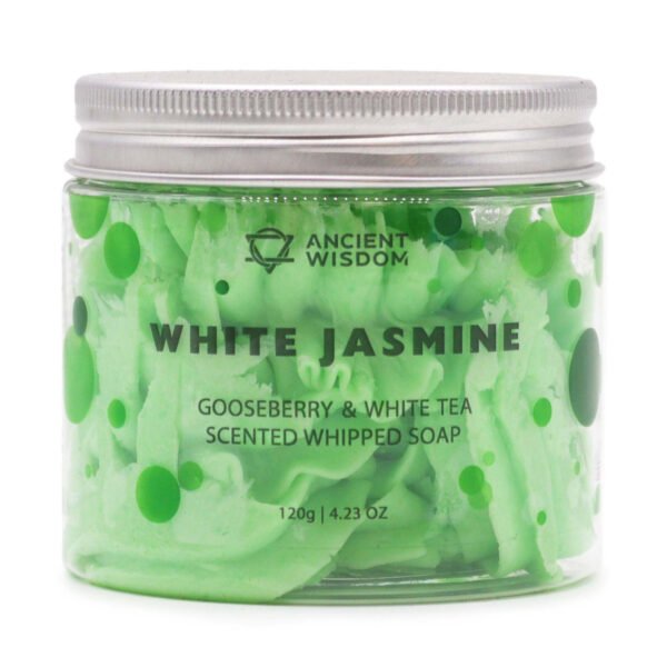 Ancient Wisdom Gooseberry & White Tea Whipped Soap 120g